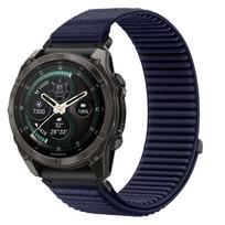 Dirželis Tech-Protect NylonLoop Garmin Fenix 5X / 5X Plus / 6X / 6X Pro / 7X / 8 / 8 Pro / 9 / 9 Pro (51 mm), tamsiai mėlynas