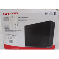 IŠPARDAVIMAS. Sharp AQUOS Wireless Surround Subwoofer | Sharp | AQUOS Surround Subwoofer | CP-AWS0101 | Wi-Fi | PAŽEISTA PAKUOTĖ, NAUDOTAS | CP-AWS0101SO