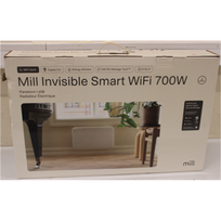 IŠPARDAVIMAS. Mill PA700WIFI4 Panel Heater with WiFi Gen 4 700 W Suitable for rooms 9-12 m² White IPX4 | Mill Invisible Smart WiFi Heater | PA700WIFI4 | Panel Heater | 700 W | Suitable for rooms up to 9-12 m² | White | PAŽEISTA PAKUOTĖ | IPX4 | PA700WIFI4SO