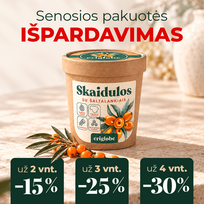 eriglobe SKAIDULOS su šaltalankiais (IŠPARDAVIMAS)