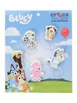Crocs Avalynės aksesuarai 'Bluey' mėlyna / ruda / rožinė / juoda / balta