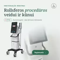 Rollsferos individualūs mokymai kosmetologams GYVAI
