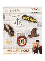 Crocs Avalynės aksesuarai 'Harry Potter' ruda / geltona / raudona / juoda