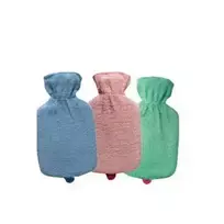 CORYSAN 2-Liter Hot Water Bottle with American Terry Cloth Lining