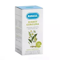 MANASUL Digest Turmeric 25 Tea Sachets 37.5g