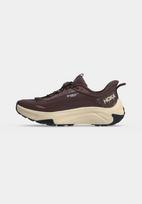 HOKA Bėgimo batai 'Transport 2' kremo / baklažano spalva / balta