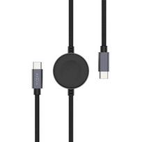 Fixed Power Watch Cable USB-C/USB-C do Apple/Samsung Watch | 1,5m | PD 60W | szary FIXDB-CCW-GR