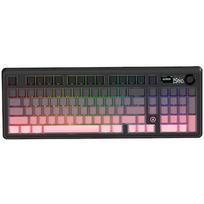 Ajazz Klawiatura mechaniczna bezprzewodowa Ajazz AK980 V2 Gift Switch V2 Gradient Pink z ekranem AK980-V2-G-GP