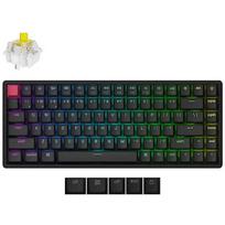 Keychron Klawiatura gamingowa Keychron K2 V3 Keychron Super Banana bezprzewodowa mechaniczna podświetlana czarna K2X-J4