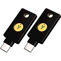 Yubico YubiKey 5C NFC (black/gold, pack of 2) 101207