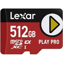 Lexar Memory card microSDHX PLAY PRO 512GB EXPRESS 7.1 900MB/s LMSXPS0512G-BNNNG