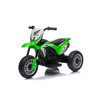 Vaikiškas elektrinis motociklas Honda CRF, šviesiai žalias, 71 × 40,5 × 43,5 cm