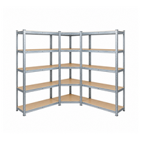 Sandėliavimo lentynų rinkinys, 175 kg, 180 × 90 × 40 cm ir 180 × 70 × 40 × 40 × 70 cm, 3 vnt.