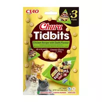 Churu TidBits skanėstai katėms su vištiena ir Dashi sultinio skonio, 36g 3 vnt
