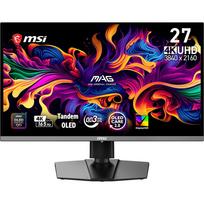 Monitorius MSI MAG 272UP QD-OLED E16 / 67,3 cm (26,5″) / 3840×2160 (UHD) / QD-OLED / 165 Hz / 0.03 ms (GTG) / 250 nits / 1500000:1 / adjustable height