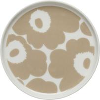 Marimekko Desertinė lėkštė Unikko 13,5 cm, baltai smėlinė