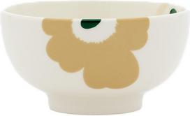 Marimekko Ryžių dubenėlis Unikko 300 ml, baltai smėlinis