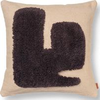 Ferm Living Pagalvėlės užvalkalas Lay 50 x 50 cm, rudas