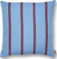 Ferm Living Pagalvėlės užvalkalas Grand 50 x 50 cm, dryžuotas, mėlynas