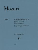 Wolfgang Amadeus Mozart - Klavierkonzert Nr. 27 B-dur KV 595: Besetzung: Zwei Klaviere zu vier Händen