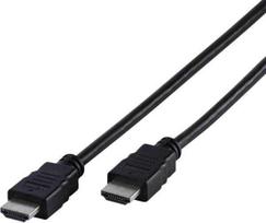 Vivanco VVVHFM15MMK, 1.5 m, HDMI Type A (standartinis), HDMI Type A (standartinis), juoda