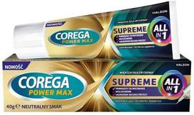Corega Power Max Supreme Visų viename protezų tvirtinimo kremas 40 g