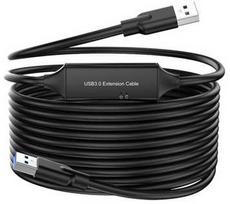 Spacetronik Aktyvus USB 3.0 prailgintuvas, vyriškas į vyrišką, 5 m