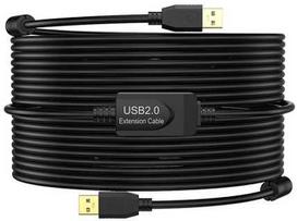 Spacetronik USB 2.0 prailgintuvas, ekranuotas, 20 m
