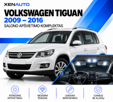 Volkswagen Tiguan LED salono lemputės (2009–2016)