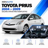 Toyota Prius LED salono apšvietimo komplektas (2004–2009)