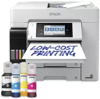 „Epson EcoTank ET-5885“ A4 formato daugiafunkcis spausdintuvas, baltas
