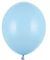 Party Deco Pasteliniai mėlyni balionai 100 vnt. 5"