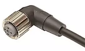 Omron Jutiklio kabelis, M12 kampuotas, - 5 m, XS2F-M12PVC4A5M