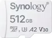 Atminties kortelė Kortelė Synology Micro SDXC pramoninė (512GB, 3D NAND, 100MB/s, V30/U3/A2, IPX7) (MSD01-512G)