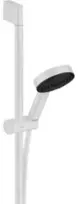 hansgrohe Pulsify Select S dušo rinkinys 105 3jet, 65 cm bėgelis, matinė balta