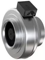 SYSTEMAIR K125 EC Sileo kanalinis ventiliatorius 482 m³/h 125 mm, 0-10V potenciometras