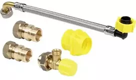 Viega Tvirtinimo varžtas įleidžiamam vandens nuleidimo bakui, 16x1,8 mm + 15x2,5 mm