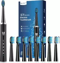 Coulax Pro soninis elektrinis dantų šepetėlis su 8 galvutėmis, 5 režimais, M304