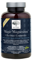 NEW NORDIC Magic Magnesium Glycinat Gummies pastilės, 60 vnt.