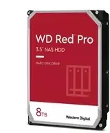 Western Digital WD Raudonas Pro NAS WD8006FFBX 8TB, SATA III 3,5", 256MB 7200RPM, 235MB/s, CMR