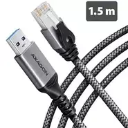 AXAGON ADE-AM15 USB-A Gigabit Ethernet adapteris su integruotu CAT6 RJ-45 tinklo kabeliu (1,5 m), Asix AX88179B