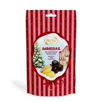 Rūta Imbieras su juoduoju šokoladu (55 %), 120 g
