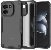Dėklas TECH-PROTECT RUGGED SHIELD XIAOMI REDMI NOTE 17 PRO MAX 5G MATTE Juodas