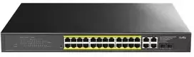 Šakotuvas Cudy Pl SWITCH POE GS1028EPS2 24-PORTOWY + 4X UPLINK + 2X SFP CUDY