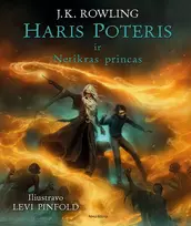 KNYGA Haris Poteris ir Netikras princas 6. Iliustruotas leidimas