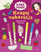 KNYGA Kakė Makė. Kvapų vakarėlis. Spalvinimo rinkinys