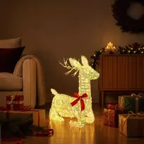3D Kalėdų elnias LOVIISA 140 LED Šilta balta 55 x 22 x 63 cm