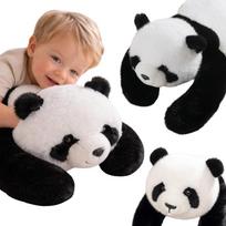 WOOPIE Panda antistresinis sensorinis svertinis pliušinis žaislas sunkus meškiukas apkabinimui 65cm 1500g
