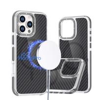 Case for Samsung S26 PLUS Fiber compatible with MagSafe gray
