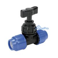 STOP COCK Ø32 PERLA BLUE